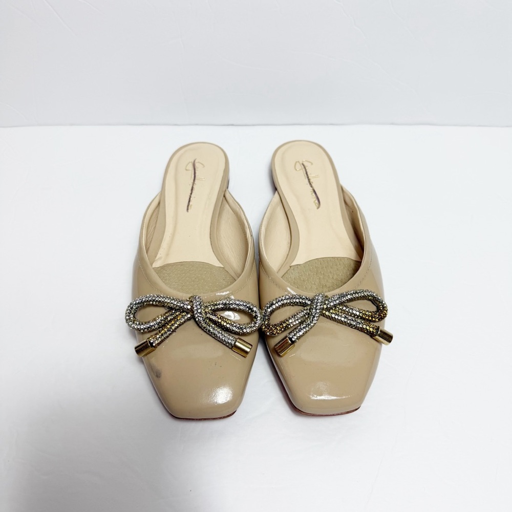 Guilhermina x Anthropologie | Ballet Flat Bow Women Mules Size USA 6M